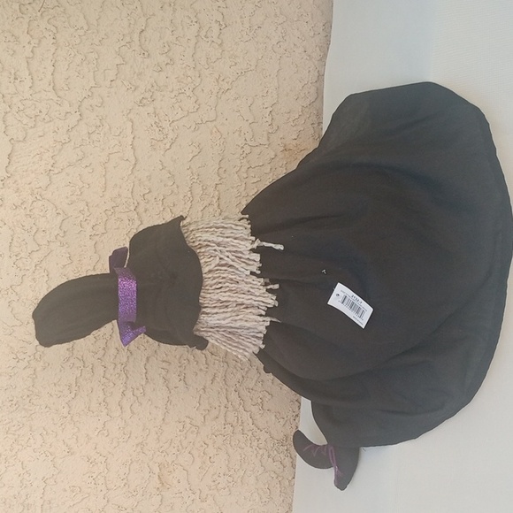 🎃  Halloween Witch Doll w Long Nose & Black Cat 25"  NEW - Picture 7 of 12